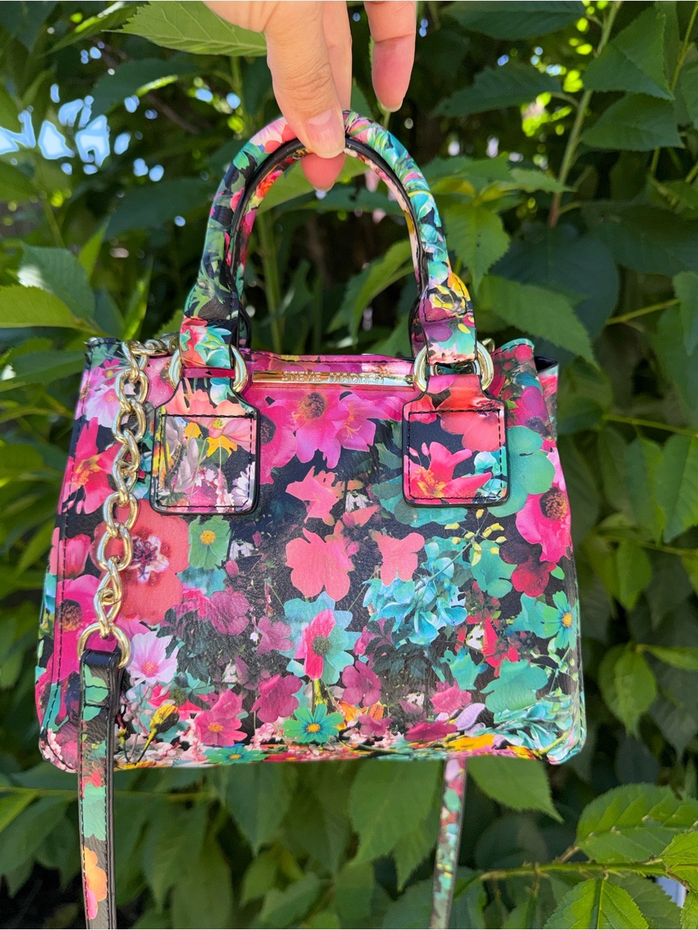 Steve Madden Floral Mini Satchel